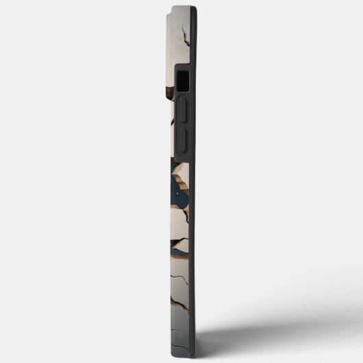 3d Funny Snowman Weihnachten Case-Mate iPhone Hülle (Rückseite / Links)