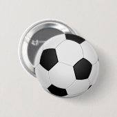 3D-Fußballball Button (Vorne & Hinten)