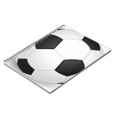3D-Fußballball Notizblock (Linke Seite)