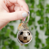 3D-Fußballdesign – Schlüsselanhänger mit individue (Hand)