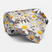 3d-Gänge weiß und gelb Krawatte (Gerollt)
