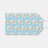 3D Gänseblümchen Geschenkanhänger (Vorderseite (Horizontal))