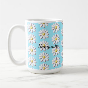 3D Gänseblümchen Kaffeetasse