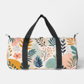 3D gedruckte farbenfrohe Blumenmuster Duffle Bag (Vorderseite)
