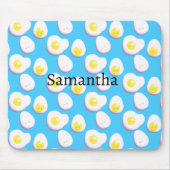 3D gekochte und gefrorene Eier Mousepad (Vorne)