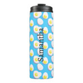 3D gekochte und gefrorene Eier Thermosbecher (Vorderseite)