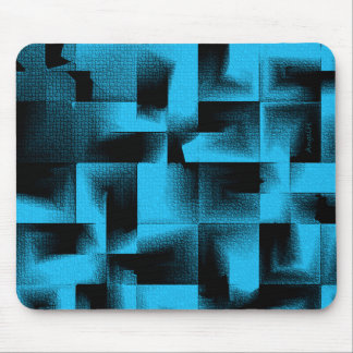 3D Geometrics - Cerulean Blue Deep AH2009 Mousepad