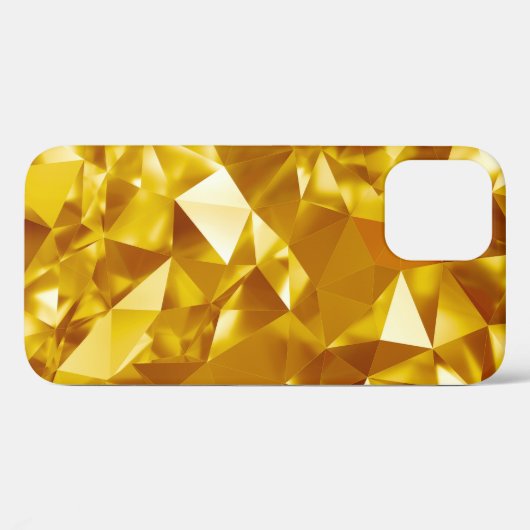 3D Geometrie: Metallisches Hintergrunddesign Case-Mate iPhone Hülle (Rückseite (Horizontal))