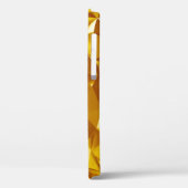 3D Geometrie: Metallisches Hintergrunddesign Case-Mate iPhone Hülle (Rückseite / Links)