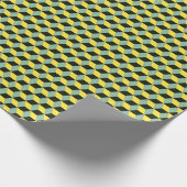 3D Geometrisches Kubikdesign Geschenkpapier (Ecke)