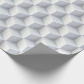 3d Geometrisches Muster Geschenkpapier (Ecke)