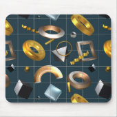 3D Geometrisches Muster Mousepad (Vorne)