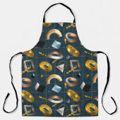 3D Geometrisches Muster Schürze (Vorderseite)