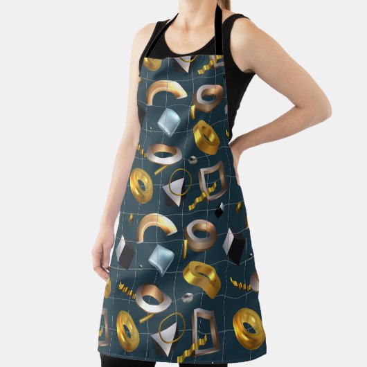 3D Geometrisches Muster Schürze (InSitu)
