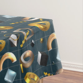 3D Geometrisches Muster Tischdecke