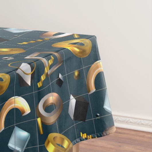 3D Geometrisches Muster Tischdecke (Beispiel)