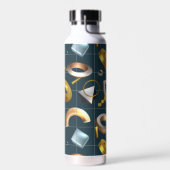 3D geometrisches Muster Trinkflasche (Links)