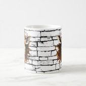 3D Giraffe Wallfahrtskirche Madonna del Sasso Kaffeetasse (Mittel)