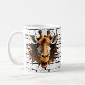 3D Giraffe Wallfahrtskirche Madonna del Sasso Kaffeetasse (Links)