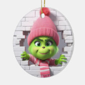 3D Girl Elf Keramik Ornament (Links)