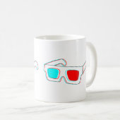 3D-Glasdesign Kaffeetasse (VorderseiteRechts)