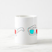 3D-Glasdesign Kaffeetasse (Mittel)