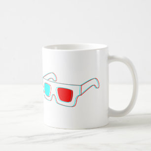 3D-Glasdesign Kaffeetasse