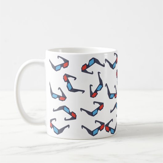 3D-Glasmuster Kaffeetasse (Links)