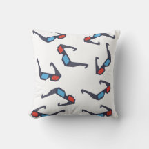 3D-Glasmuster-Sitzkissen