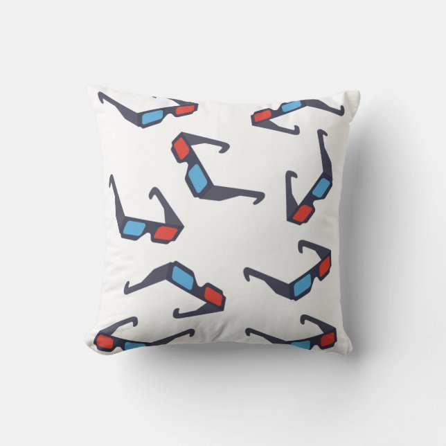 3D-Glasmuster-Sitzkissen Kissen (Vorderseite)