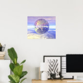 3D-Globe 13 Poster (Heimbüro)