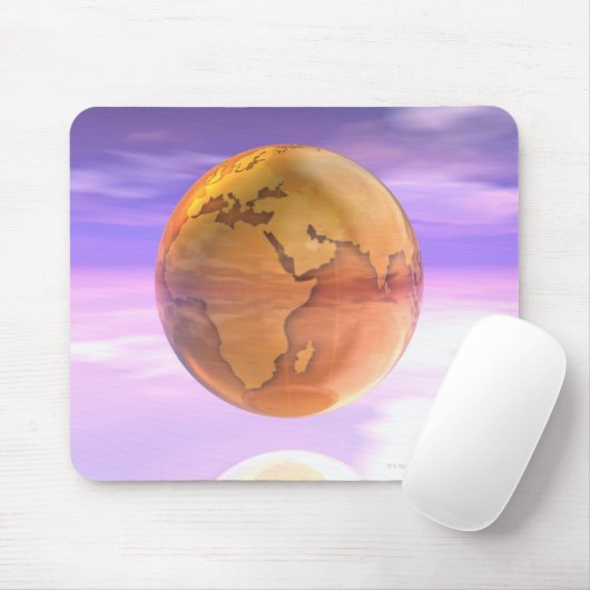 3D-Globe 2 Mousepad (Mit Mouse)
