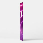 3d, glühende Linien, Tunnel, Neonlichter, virtuell Case-Mate iPhone Hülle (Rückseite / Rechts)