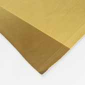 3D Gold Crystal Abstrakt Panorama Fleecedecke (Ecke)