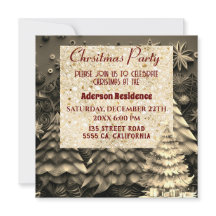 3d Goldener Weihnachtsbaum| Goldenes Weihnachtsfes