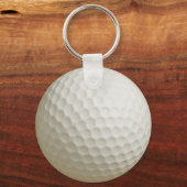 3D Golf Ball Design – Custom Option keychain Schlüsselanhänger (Vorderseite)
