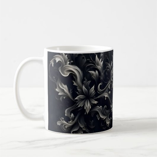 3D Goth mit Gesicht Kaffeetasse (Links)