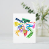 3d Graffiti Postkarte (Stehend Vorderseite)