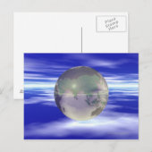 3D-Grafik 3 Postkarte (Vorne/Hinten)