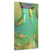 3D! ~ Green Buttercup ~ Fraktal original ~ 3D ~ Klemmbrett (Rechts)