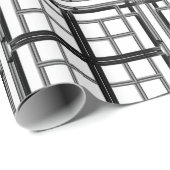 3D grey geometric abstract pattern background.3d b Geschenkpapier (Rolleneckpunkt)