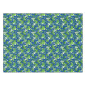 3D Grüne Blätter Muster 01x4 Tischdecke (Vorderseite (Horizontal))