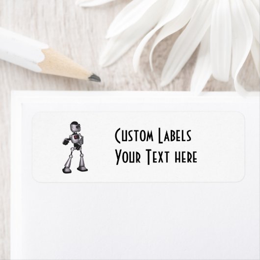 ♪♫ 3D Halftone Sci-Fi Robot Typ Dancing (Insitu)