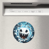 3D Halloween Ghost Cracked Hole Magnet (In Situ (Geschirrspüler))