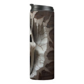 3D Halloween Ghost Cracked Hole Thermosbecher (Nach rechts gedreht)