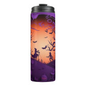 3d Halloween Hexe Thermosbecher (Vorderseite)