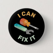 3D Handyman Tools: Ich kann es reparieren! Button (Vorderseite)