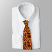 3D-Herbstlaub Necktie Krawatte (Gebunden)
