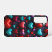 3D Herz Elegance Kunst Samsung Galaxy Hülle (Rückseite (Horizontal))