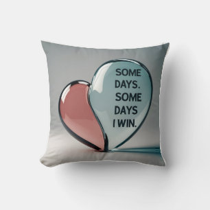 3D Herz & Tee Fusion: emotionale Metamorphose Kissen